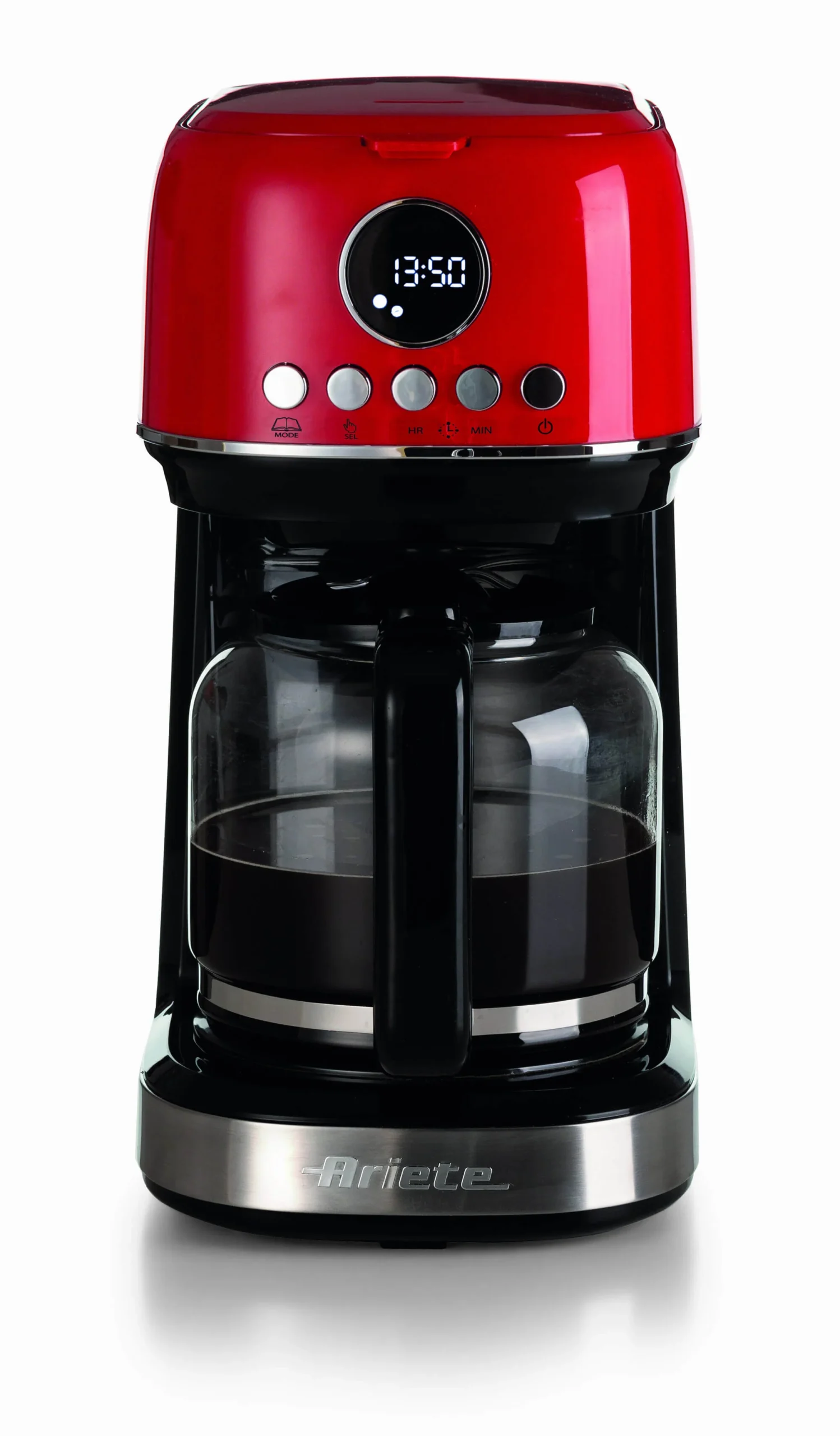 Macchina da caffè con filtro Moderna Rosso - immagine 2