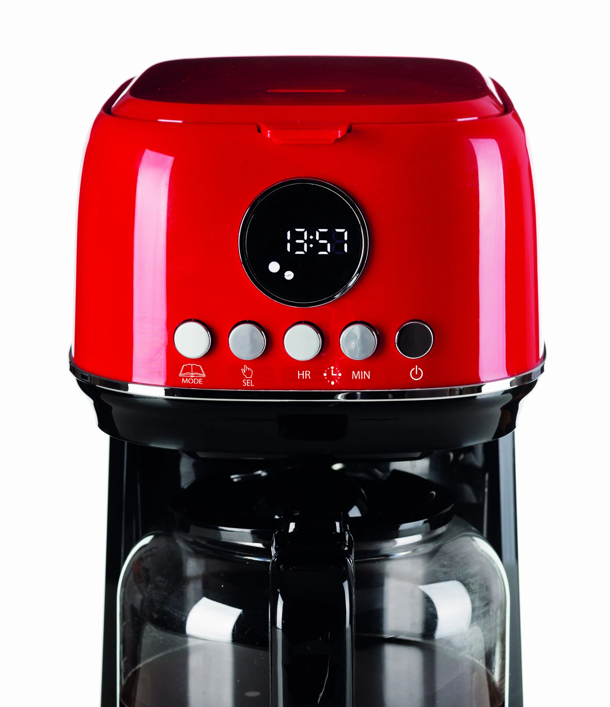 Macchina da caffè con filtro Moderna Rosso - immagine 3