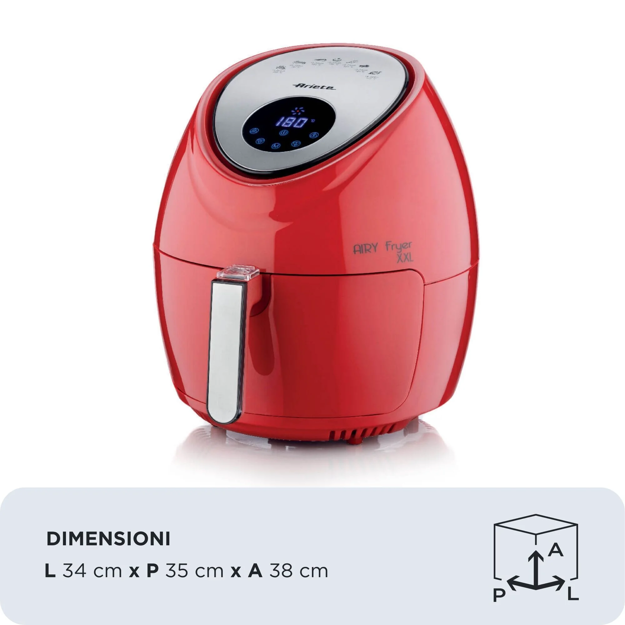 Airy Fryer XXL Rosso - immagine 4