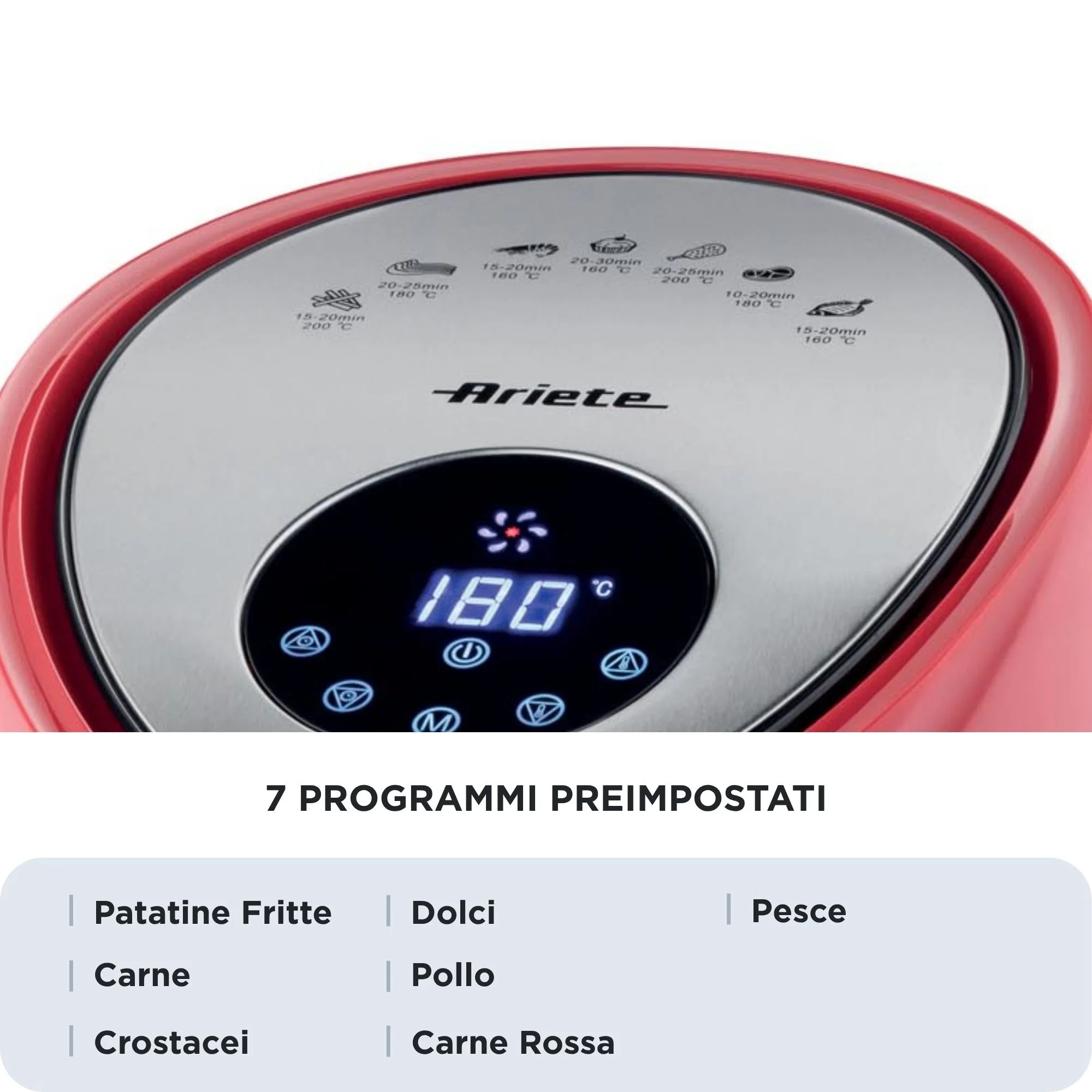 Airy Fryer XXL Rosso - immagine 5