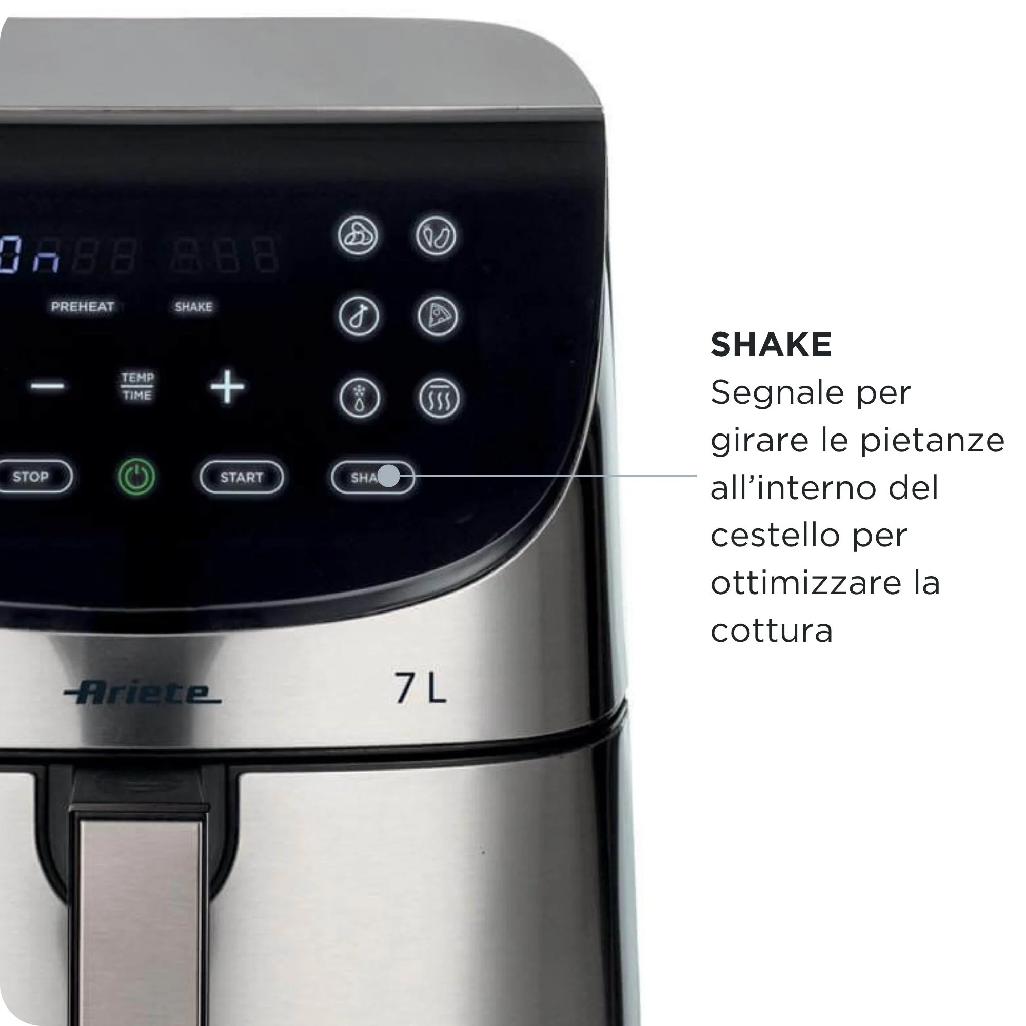 Friggitrice ad Aria 7 L – Metal - immagine 3