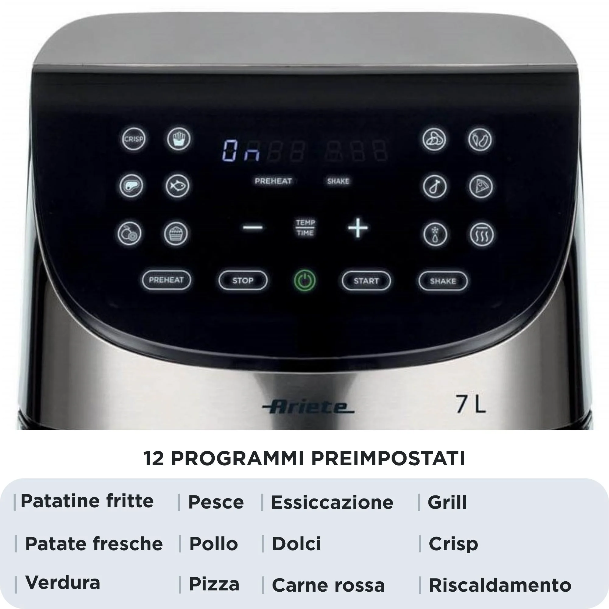 Friggitrice ad Aria 7 L – Metal - immagine 4