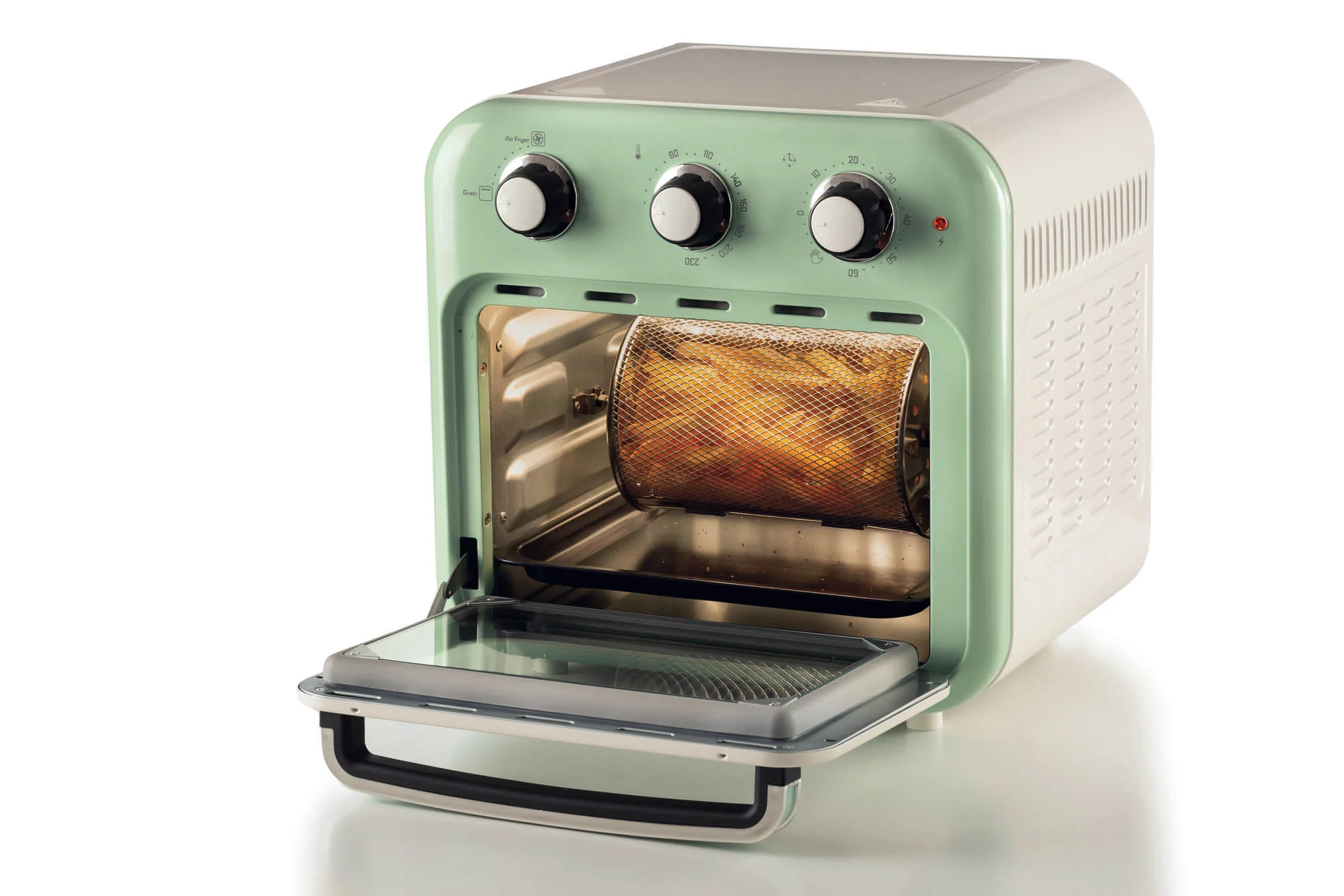 Friggitrice ad aria + Forno Vintage – Verde - immagine 8