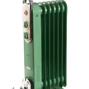 Radiatore a olio 7 elementi Vintage – Verde