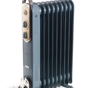 Radiatore a olio 9 elementi Vintage – Celeste