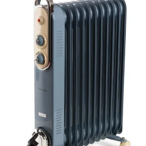 Radiatore a olio 11 elementi Vintage – Celeste