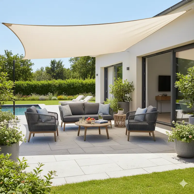 Teli Ombreggianti – Protezione Solare per Giardino, Orto e Recinzioni