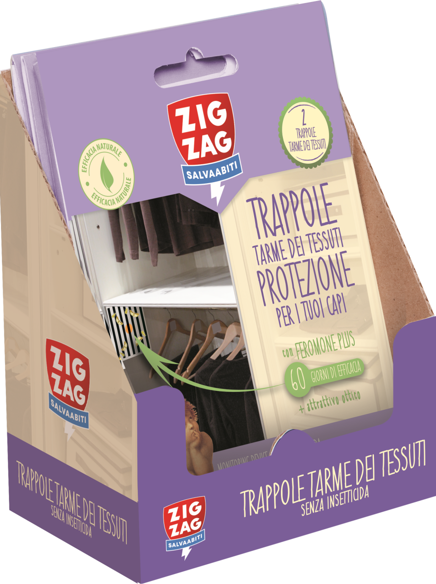 ZigZag Salvadispensa – Trappola Tarme Abiti