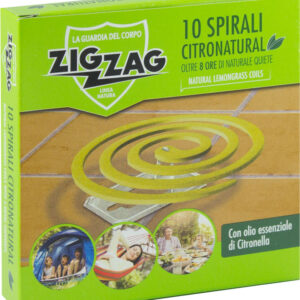 ZigZag Spirali Citronatural – Anti Zanzare per Esterno