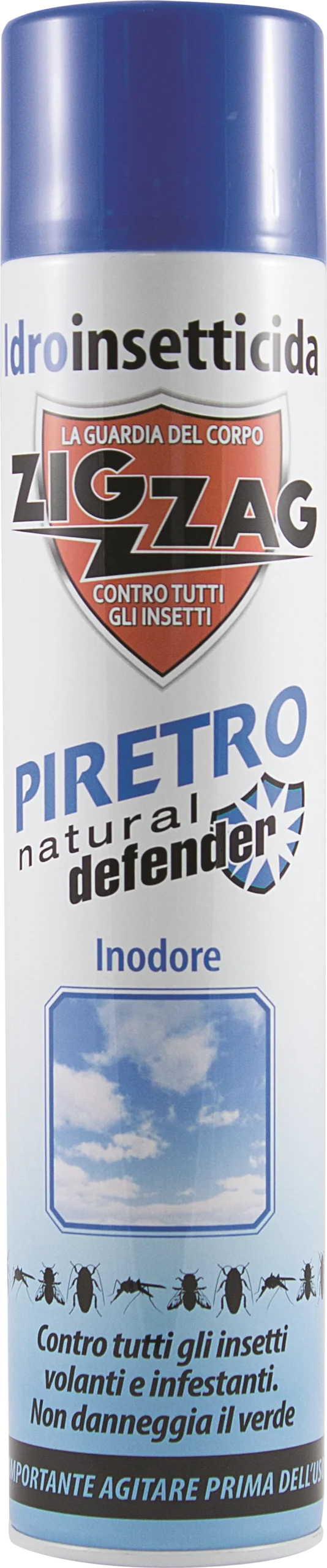 ZigZag Insetticida Inodore a Base di Piretro 400ml