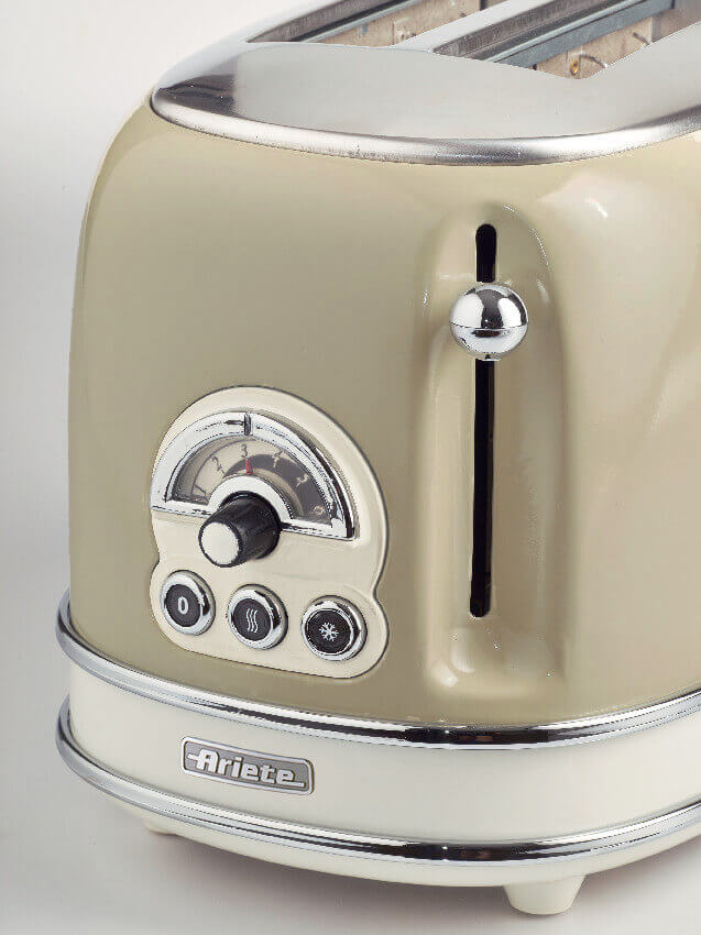 Tostapane 2 fette Vintage Beige – Ariete 155 - immagine 3