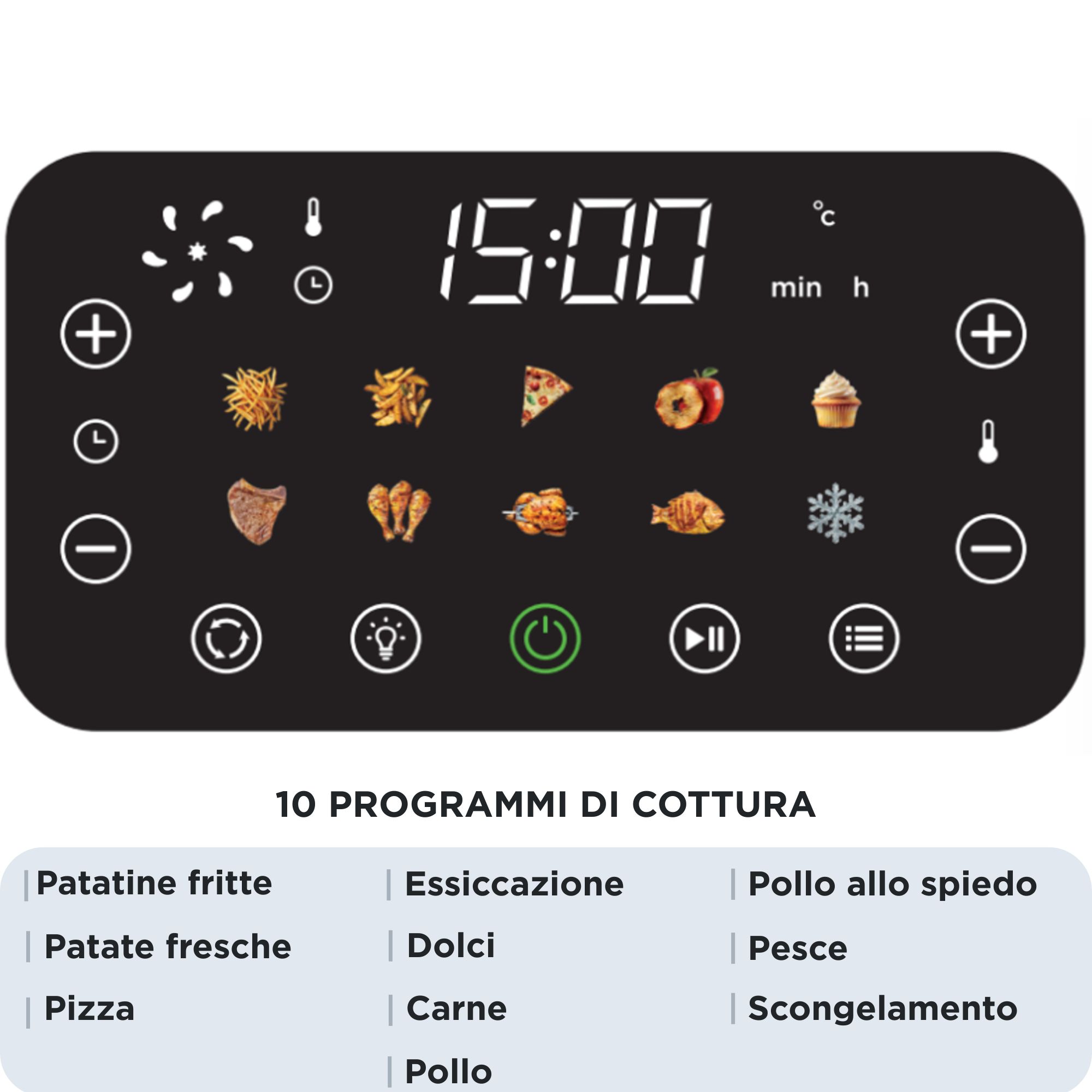 Air Fryer Oven + Grill Ariete 4641 posizionata su un piano cucina