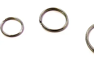 Anello in Acciaio Nichelato per Portachiavi, 30 mm - Maurer