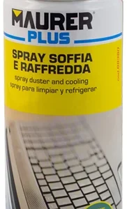 Aria Compressa Spray Maurer Plus 400 ml — Pulizia Tastiere ed Elettronica
