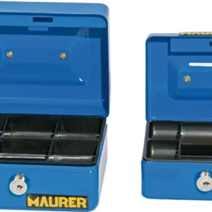 Cassetta Portavalori Maurer 25x18x9 cm con Serratura a Cilindro