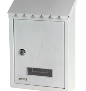 Cassetta Postale Maurer Stamp Bianca 21x6,8x30 cm con Serratura