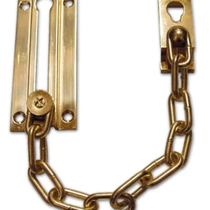 Catena di Sicurezza per Porte in Acciaio Ottonato