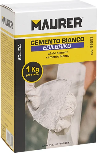 Cemento Bianco Maurer, Confezione da 1 kg