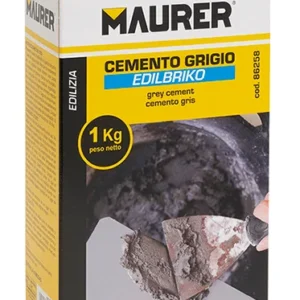 Cemento Grigio Maurer, Confezione da 1 kg
