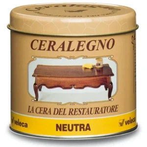 Cera per Legno in Pasta Noce Veleca, 500 ml