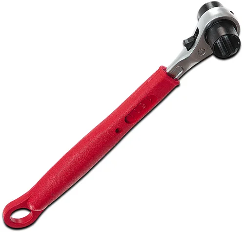 Chiave a Cricchetto per Ponteggi Rivestita PVC 21-22 mm