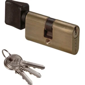 Cilindro Ovale Cisa con Pomolo, 55 mm (28-28)