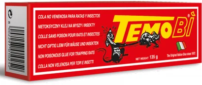 Colla Non Velenosa per Topi e Insetti Temo Bì Kollant, 135 g