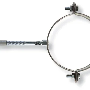 Collare in Acciaio Fischer per Tubo Pluviale Ø100 mm
