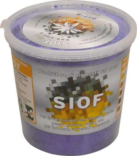 Colorante per Cemento, Calce e Gesso Blu Oltremare 817, 500 g