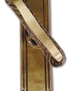 Cremonese in Ottone Bronzato per Finestre, Placca 180x37 mm