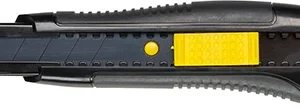 Cutter con Lama Nera a Spezzare 18 mm e Guida in Metallo - Maurer
