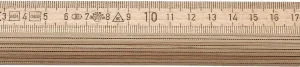 Doppiometro in Legno di Acero Naturale 10 Aste - Maurer