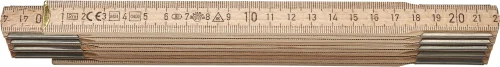 Doppiometro in Legno di Acero Naturale 10 Aste - Maurer