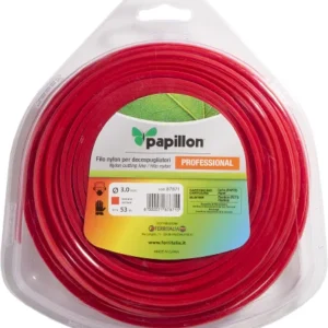 Filo di Nylon per Decespugliatore Papillon Profilo Quadro 3,5 mm x 34 m