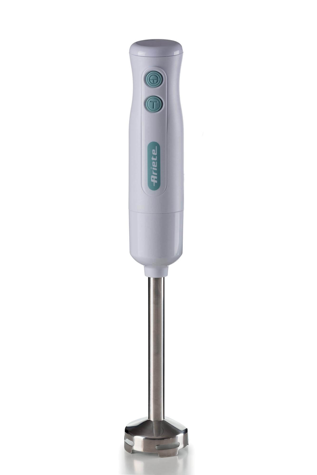 Frullatore a immersione Ariete Breakfast 3in1 con tritatutto e frusta, colore bianco e verde acqua