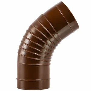 Gomito per Tubo Stufa 90° Ø12 cm Marrone - Save