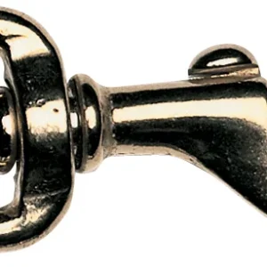 Moschettone Girevole in Acciaio Nichelato 5/8" - Maurer