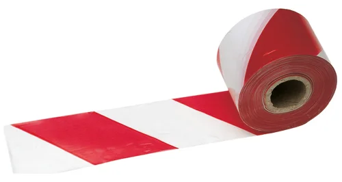 Nastro Segnaletico Stradale Bianco-Rosso, Rotolo da 200 m - Maurer