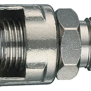 Nipplo con Dado per Aria Compressa Ani, Attacco 1/4"