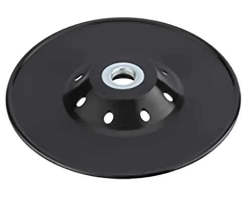 Platorello per Smerigliatrice in Nylon, Ø 115 mm Foro 14 mm - Poggi