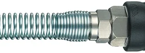 Rubinetto per Tubo Nylon a Spirale Aria Compressa Ani 6/8 mm, 0-12 Bar