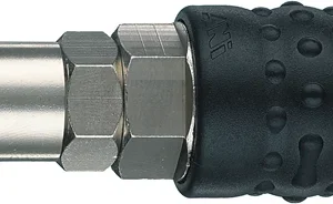 Rubinetto Portagomma per Aria Compressa Ani 6/14 con Sistema Automatico