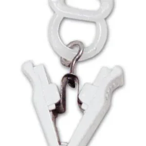 Scorrevole in Nylon con Pinza Girevole per Tende - Minutex