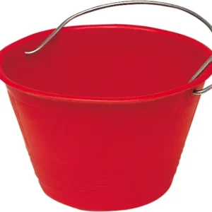 Secchio in PVC Rosso, 36 cm - Stamplast