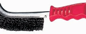 Spazzola Metallica con Manico in Fili Ottonati - Maurer