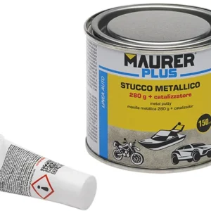 Stucco Bicomponente per Ferro Maurer Plus, 150 ml